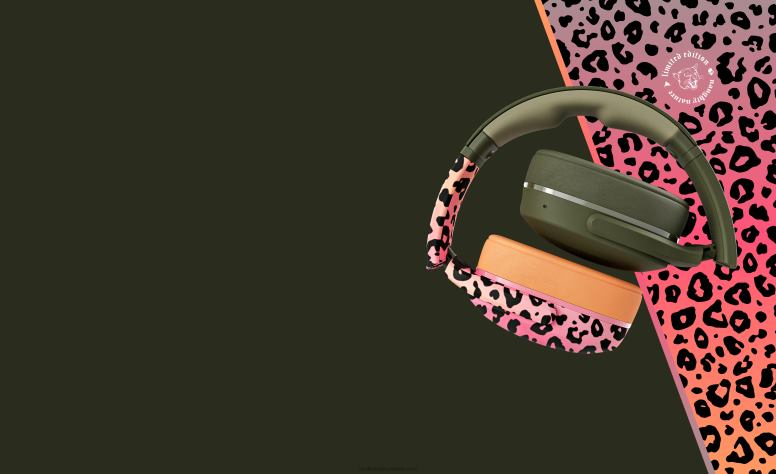 Skullcandy Skullcandy x Burton Crusher Evo sensorische Basskopfhörer mit persönlichem Sound H26P659 ungezogene Natur