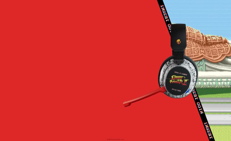 Skullcandy Skullcandy x Street Fighter Plyr Kabelloses Gaming-Headset für mehrere Plattformen H26P669 Straßenkämpfer