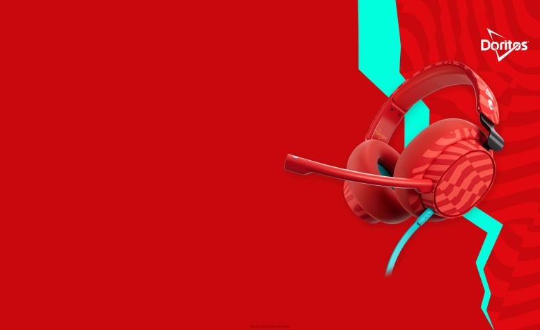 Skullcandy Skullcandy x Doritos Slyr Kabelgebundenes Gaming-Headset für mehrere Plattformen H26P670 doritos rot