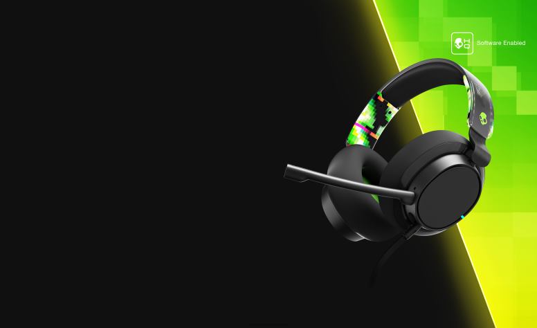 Skullcandy fortschrittliches Gaming – abgestimmt auf Sie – das kabelgebundene Gaming-Headset Slyr Pro für mehrere Plattformen H26P652 grüner Digihype