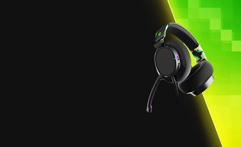 Skullcandy fortschrittliches Gaming – abgestimmt auf Sie – das kabelgebundene Gaming-Headset Slyr Pro für mehrere Plattformen H26P652 grüner Digihype