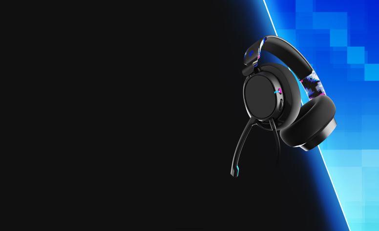Skullcandy fortschrittliches Gaming – abgestimmt auf Sie – das kabelgebundene Gaming-Headset Slyr Pro für mehrere Plattformen H26P653 Blauer Digihype