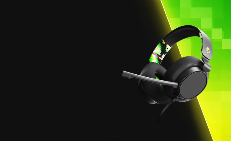 Skullcandy gaming essentialpremium sound slyr kabelgebundenes Gaming-Headset für mehrere Plattformen H26P655 grüner Digihype
