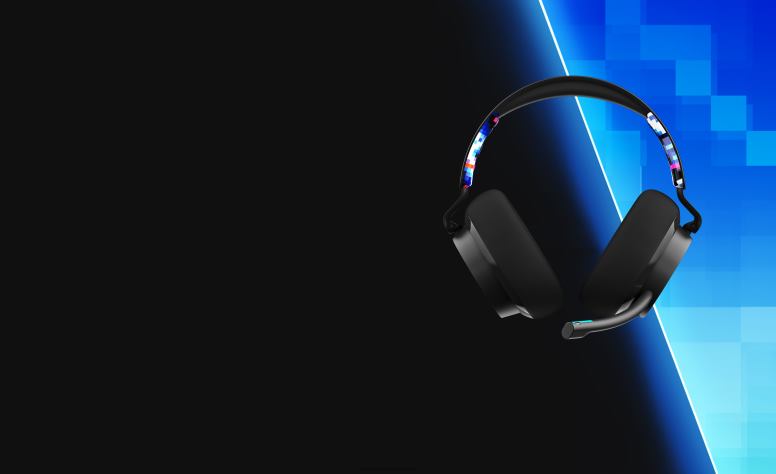Skullcandy gaming essentialpremium sound slyr kabelgebundenes Gaming-Headset für mehrere Plattformen H26P656 Blauer Digihype