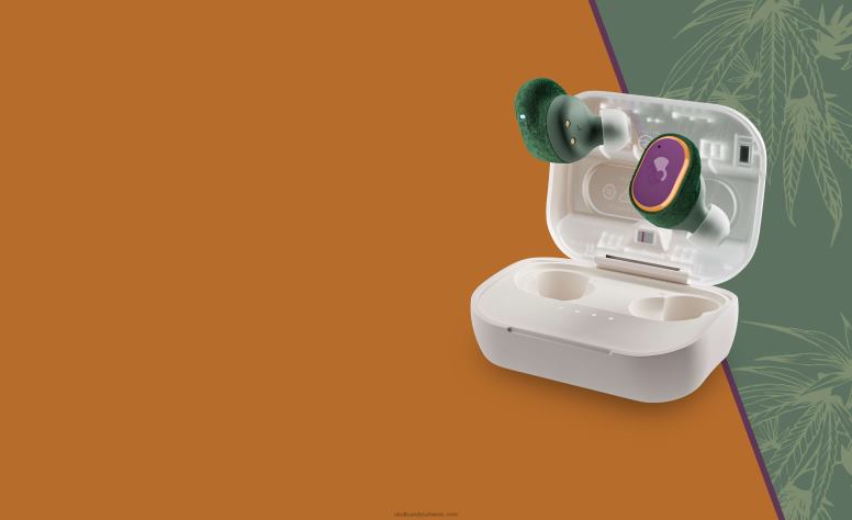 Skullcandy Eine begrenzte Anzahl hochwertiger Knospen mahlt echte kabellose Ohrhörer H26P68 Dunst