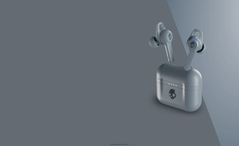 Skullcandy Keine Kabel, kein Rauschen, Indy und Rauschunterdrückung, True Wireless H26P64 kühl grau