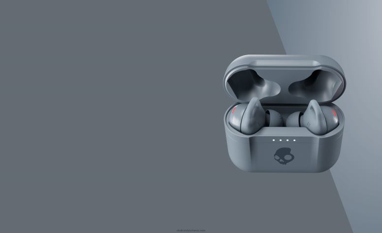 Skullcandy Keine Kabel, kein Rauschen, Indy und Rauschunterdrückung, True Wireless H26P64 kühl grau