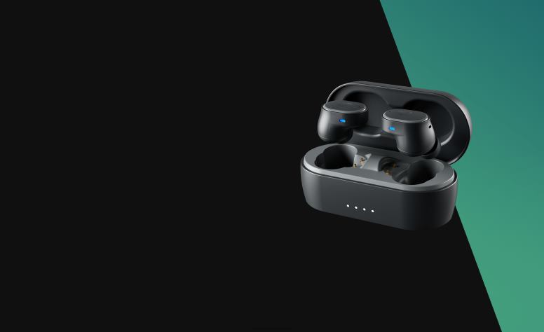 Skullcandy Perfekt einfache Geräuschunterdrückung und echte kabellose Ohrhörer H26P66 Schwarz