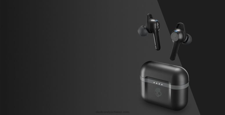 Skullcandy True Freedom Amplified Indy Evo True Wireless Ohrhörer H26P616 echtes Schwarz