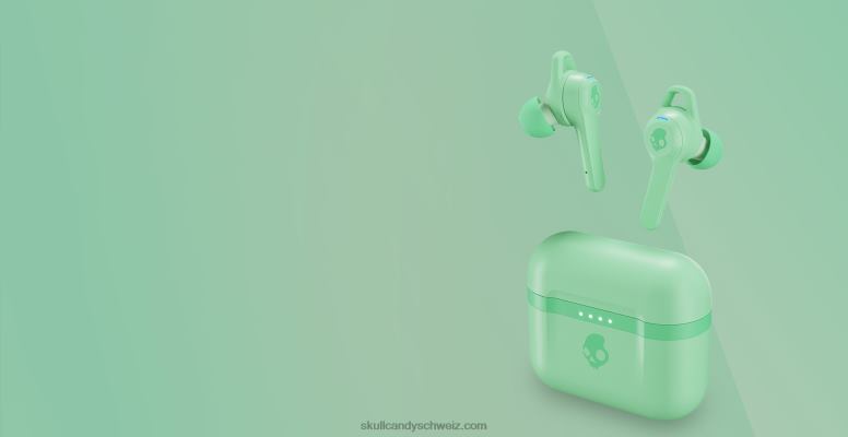 Skullcandy True Freedom Amplified Indy Evo True Wireless Ohrhörer H26P617 reine Minze