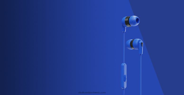 Skullcandy die originalen, unverzichtbaren ink'd+earbuds mit mikrofon H26P632 Kobaltblau