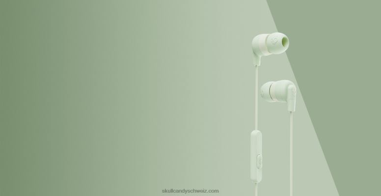 Skullcandy die originalen, unverzichtbaren ink'd+earbuds mit mikrofon H26P634 frische Minze