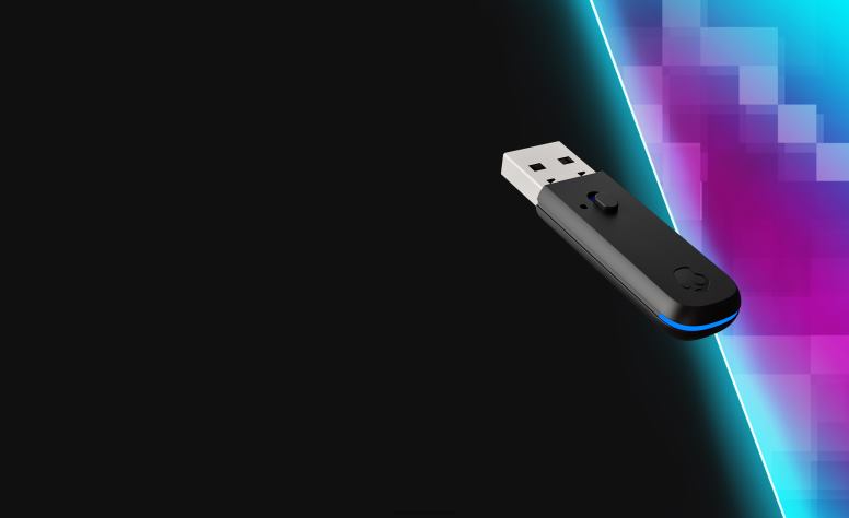 Skullcandy Wenn es auf Millisekunden ankommt, drahtloser Sender mit ultraniedriger Latenz für Plyr H26P649 echtes Schwarz